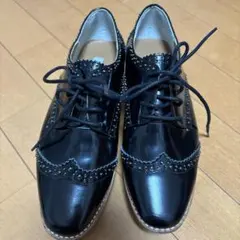 【美品】ユナイテッドアローズ オクスフォードシューズウェッジソール