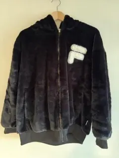 FILA フリースジャケット M ブラック