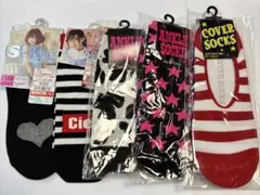 レディースソックス 5足セット フリーサイズ