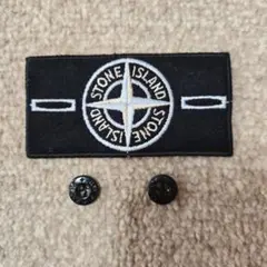 国内正規品【STONE ISLAND/ストーンアイランド】ワッペン(ボタン付き)のサムネイル