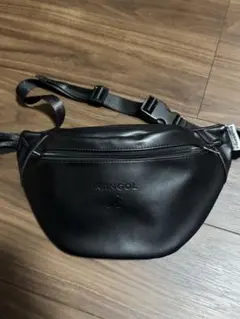 KANGOL ボディバッグ ウエストポーチ ブラック