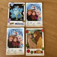 ディズニー キャラクターシールセット 4枚 プリマハム