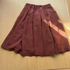 UNIQLO フレアスカート ブラウン S