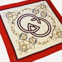 GUCCI ビンテージ大判スカーフ 花柄 インターロッキングG GUCCI ビンテージ大判スカーフ 花柄 インターロッキングG - メルカリ