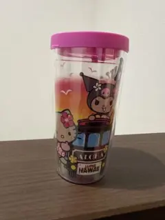 日焼けキティ マイメロディ クロミタンブラー　ハワイ限定品