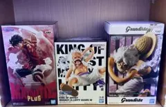 ワンピース フィギュア ルフィ 3種セット