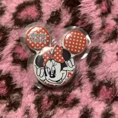 ユニクロ ミニーちゃん 缶バッジ ディズニー 3個セット 赤 ミニーマウス