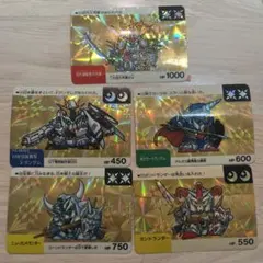 ガンダム カードダス　キラカード　当時物　激レア　5枚セット
