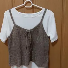 ✡レイカズン　かぎ編みベスト✡のサムネイル