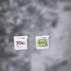 ニンテンドー3DSソフト マリオテニス オープン パズドラZ 2本セット