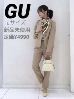 【S11】GUジーユー ウォッシャブルテーラードジャケット スーツジャケット