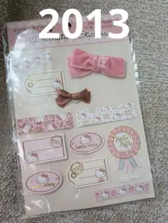 レトロ　希少　サンリオ　ハロー　キティ　シール　Hello Kitty