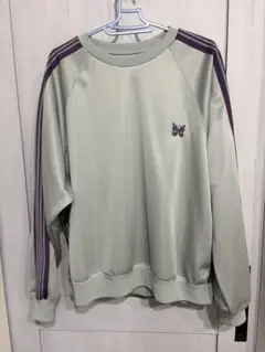 NEEDLES TRACK CREW NECK SHIRT サイズL
