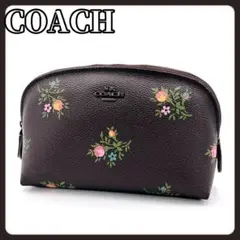 完売品✳︎COACH バスキア コラボ 花柄 レザーポーチ - メルカリ