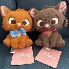 ディズニー　おしゃれキャット　赤いほっぺ　ぬいぐるみ　2種セット ナムコ限定