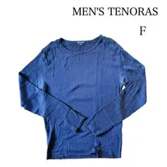 MEN'S TENORAS リブカットソー　ネイビー Fサイズのサムネイル