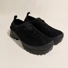 TOMO&CO Vibram ブラックスリッポンシューズ 25cm