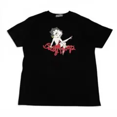 Betty Boop ベティ・ブープ 半袖 Tシャツ ブラック Mのサムネイル