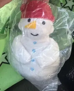 ピングーぬいぐるみガチャ　雪だるま