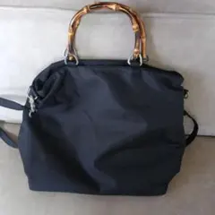 バナナリパブリック banana republic バッグ 黒のサムネイル
