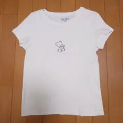 Brandy Melville John Galt くま アイボリー Tシャツ
