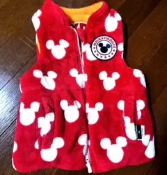 BABYDOLLミッキー ベスト 赤