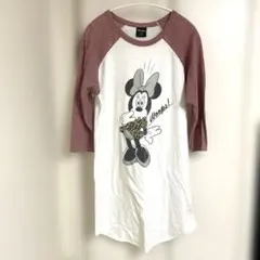 MOUSSY 米妮 羅紋七分袖T恤