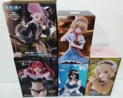 美少女プライズフィギュア5点セット