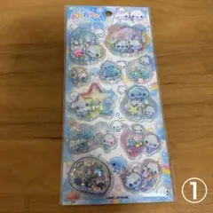 シール　スパンコールパーティー　あわわちゃん