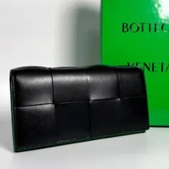 BOTTEGA VENETA カセット ロング ウォレット イントレチャート