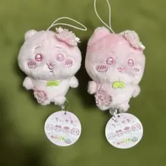 ちいかわ 桜 ぬいぐるみ マスコット ちいかわ ハチワレ 2種セット