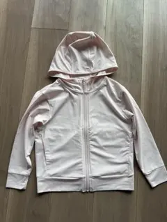 UNIQLOユニクロ　エアリズムパーカー　ベビーピンク110