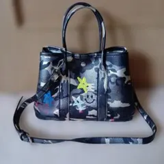 MARK & LONA カートバッグ デニム調 スカル柄 MARK & LONA カートバッグ デニム調 スカル柄 - メルカリ