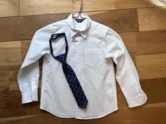 COMME CA ISM 120A ホワイトシャツ ネクタイセット