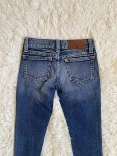 moussy ヴィンテージ　マウジー　デニム レザーラベル付き　サイズ23