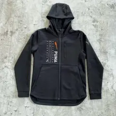 PUMA STAMPD ブラック ナイロンジャケット S fits Like M - メルカリ