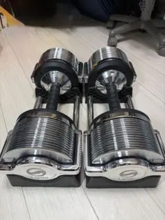 美品】EVOLUONEライシンOEM品32kg2個セット可変式ダンベル - メルカリ