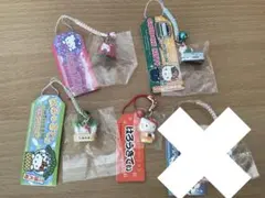 ご当地ハローキティ　根付　キーホルダー　4点