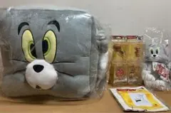 7点／トムとジェリー happyくじ　一番くじ　ラストワン賞　トムぬいぐるみ