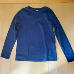 ネイビー 長袖 Tシャツ Lサイズ *匿名配送*