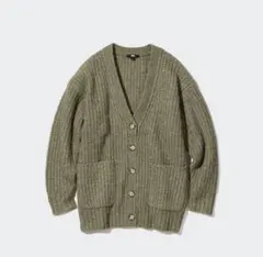 ローゲージVネックカーディガン　ユニクロ　完売品