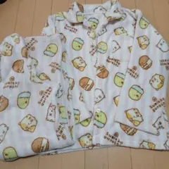 すみっコぐらし フリースパジャマ上下セット(150)最終価格です