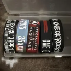 ONE OK ROCK ライブ グッズ ラバーバンド 5本セット