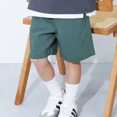 dev!rock ダークグリーン ハーフパンツ 130