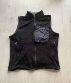 mont-bell ブラック フリースジャケット S