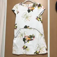 zara  kids giris キッズ 花柄ワンピース 152