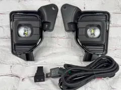 200系 ハイエース 7型ルック LED 純正タイプ フォグランプ 配線付き