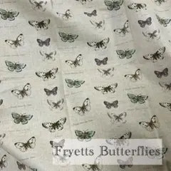 ★売りつくし！イギリスFryetts 蝶バタフライ生地