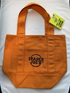 Trader Joe’s ミニキャンバストートバッグ オレンジのサムネイル