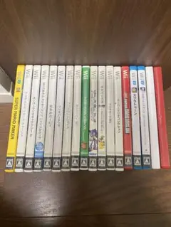 Wii ソフトセット 16本Wii Uソフト2本セット